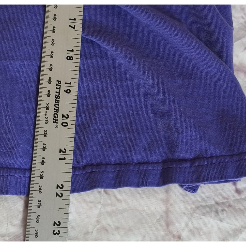 Vintage 80s/90s Spirit Activewear Color Block Shirt USA made Sz Lg Thrashed - Picture 3 of 9